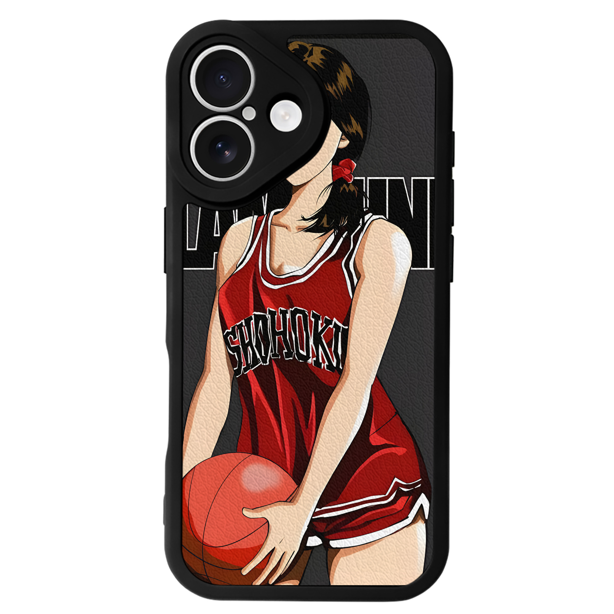 （画像用） SLAM DUNK／スラムダンク 【iPhone 16シリーズ対応】シリコンスマホケース（レザー調） 材質：シリコン
